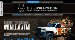 Desktop Screenshot of desertwraps.com